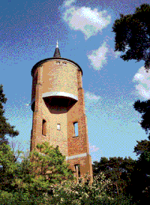 Der Wasserturm - das Wahrzeichen