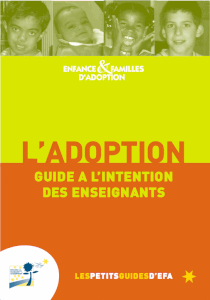 Adoption : Guide à l'intention des enseignants
