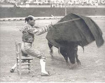 Rafael, Gallo, Gallito, Divino Calvo, Gabriela, Joselito, Santa María, Torero, maestro, matador, célebre, gitano, gitana, Sevilla, Tauromaquia, toros.  