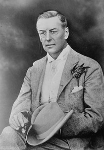 Joseph Chamberlain. Photograph from George Grantham Bain collection, US Library of Congress 1947. No known copyright restrictions - from Wikimedia.