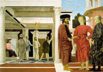Piero della Francesca,  “La flagellazione di Cristo”, 1450-60