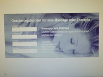 Geschenkgutscheine