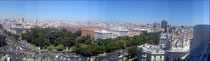 vista panoramica di Madrid