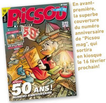 Le Picsou Magazine 560, dont la couverture est réalisée par Paolo Motura, sortira le 16 février prochain. 