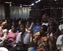 Church members on Sunday its the day of blessing
