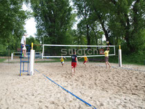 Der Centercourt bei Regen