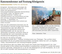 Sächsischer Bote vom 30. August.2014