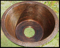 Plain Hand Hammered