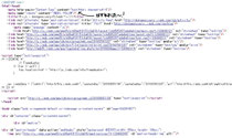 変更されたhtmlソース（クリックで拡大します）