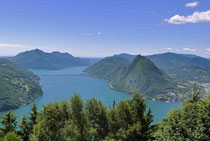 Le lac de Lugano en été (héhé)