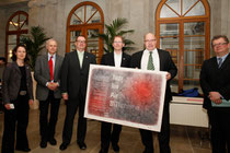 Übergabetermin bei Umweltminister Altmaier. Foto: BMU/ Sacha Hilgers
