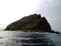 尖閣諸島の南小島(2012年)。国土利用計画の見直し作業では、公募委員のワークショップで尖閣を観光で活用するよう求める声も