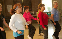 Photo of one of KT's Aerobic Dance Classes