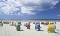 Strandkorb am Südstrand