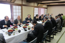 合同研修会の昼食
