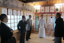 小鴨神社36歌仙扁額