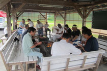 夏祭の直会