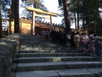 内宮の御垣内参拝