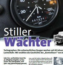 Artikel "Stiller Wächter" in Last & Kraft 5/2013