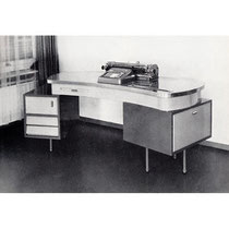 Funktionstisch für Kienzle-Buchungsmaschinen von 1954