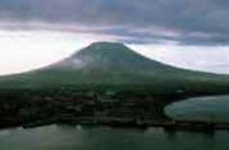 der Mayon Vulkan in Bicol