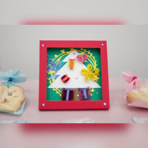 Mちゃん作「クリスマスBOXフレーム」