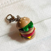 「チーズバーガー」マスクチャーム