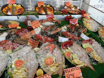 Brasilianischer Fischstand