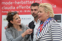 Modetalk mit Claudia Effenberg beim großen Mode-Herbsttag in Wörgl