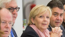 Am Mitttwoch wurden die ersten Gespräche der Koalitionsverhandlungen in Berlin geführt. (Foto: DPA)