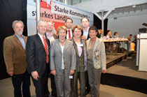 Von links nach rechts: Klaus Böther (KV WHV), Matthias Groote (MdEP), Volker Block (KV WHV), Karin Evers-Meyer (MdB), Olaf Lies (MdL), Hanne Modder, Torsten Frank (KV WHV), Christine Will(KV WHV) .