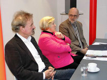 Foto: Karl Finke (links), Cornelia Rundt und Detlef Tanke