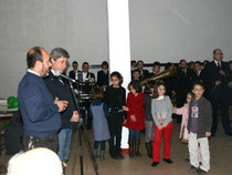 Imagen de la intervención del alcalde, Antonio Cano. (Foto: La Fuentezuela)