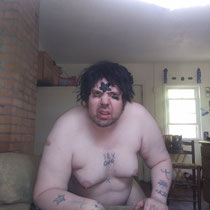 Here I have male tits that look like milk could come out of them but I don't care I seek to be a adult porn star and I say Satan as I Blair the band nun slaughter has given me a sense of glory in the great pleasures of the flesh 