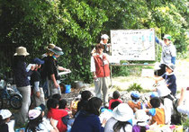 親子で生きもの観察会　　　　　　　　　　(2011年5月22日）