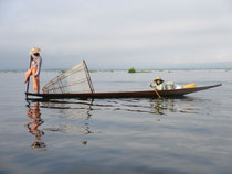 "Intha" Fischer am Inle See