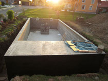 Poolwände - Bauanleitung Swimmingpool Eigenbau