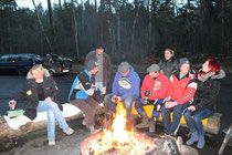 Lagerfeueridyll Bunkertrial. Image: Trialkollektiv