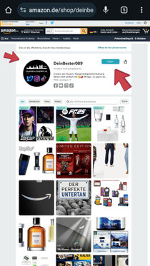 Amazon - Webseite - DeinBester089