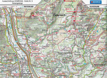Kompasskarte 09 Kaisergebirge