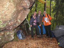 Schöne Tour durch den Herbstwald