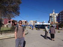 Oruro's City Square