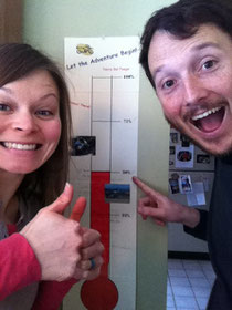 Celebrating 50% of our savings goal!