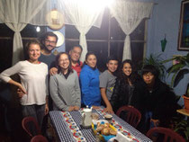v.l.n.r.: Toni, Tina, Kirsten, Roberto, Claudia, Ricardo, Yesenia, Deoske