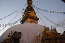 "Die große Weiße" Stupa in Boudhanath