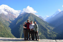 Unser Expeditionstrupp in Chhromrong