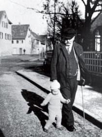 H. Herrmann und Josef Herrmann, Anfang 1936,  Foto: privat, alle Rechte vorbehalten