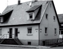 Schmiedstraße 15 (rechte Haushälfte), Ende der 90er-Jahre, Foto: M. Werner