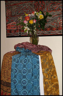 Indonesian Batik Table Fabrics