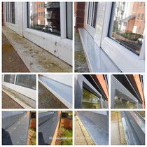 Residential window cleaning includes the frames, sills and doors!